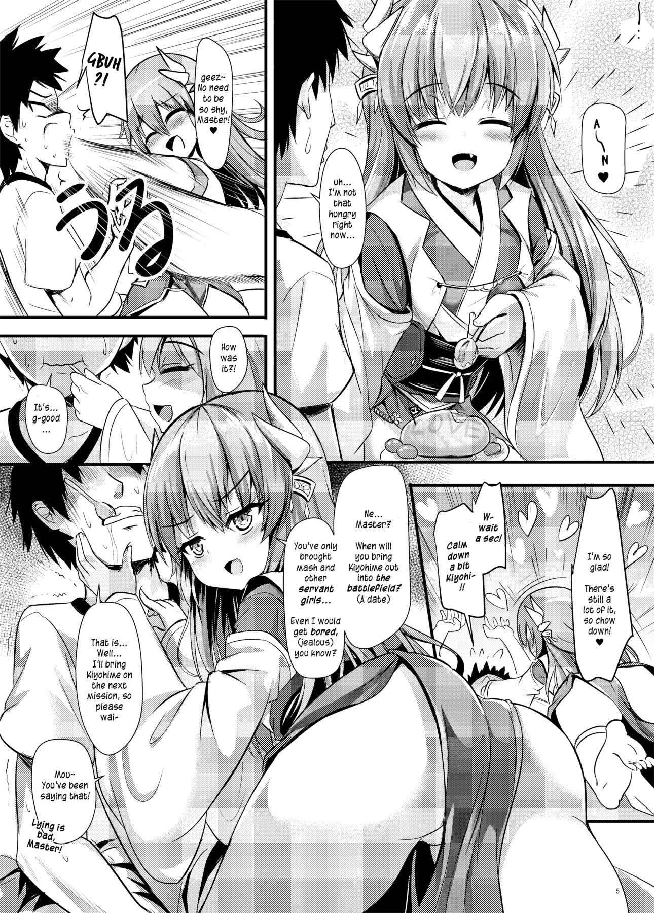 Hentai Manga Comic-All that Master need is Kiyohime-Read-4